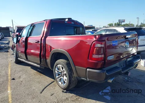 2019 Ram 1500 Longhorn 4X2 5'7 Box from USA, damaged, VIN 1C6RREKT0KN582132